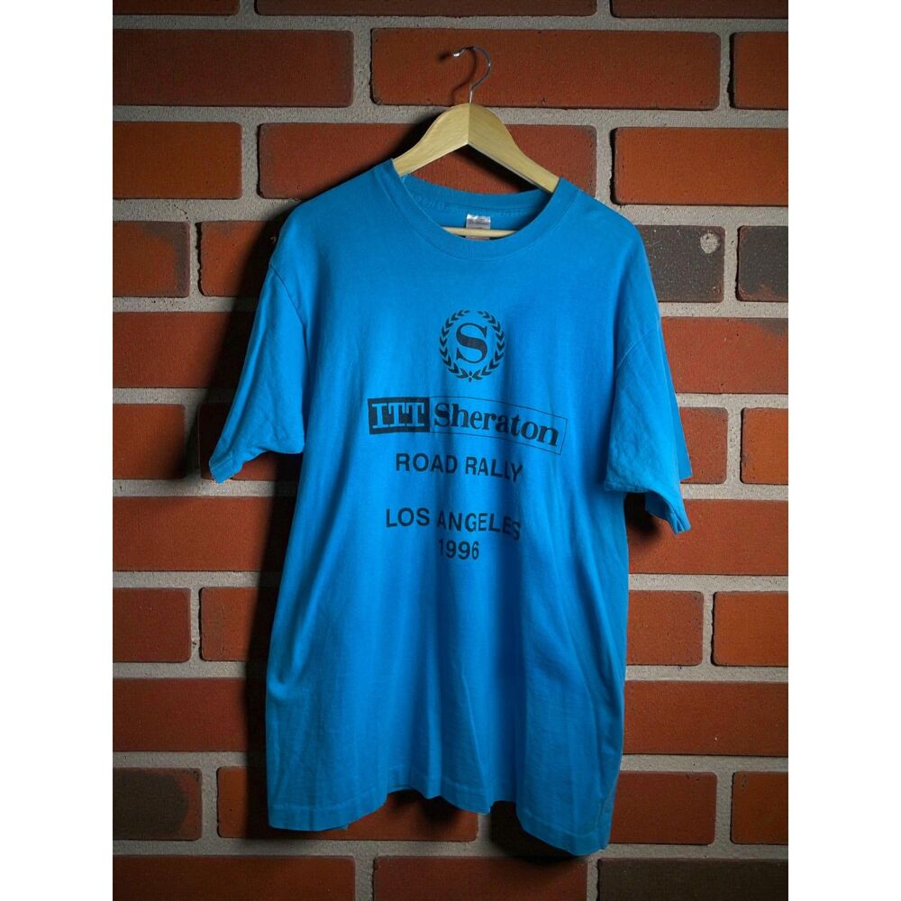 Vintage 1996 ITT Sheraton Road Rally Tee – Los Angeles – Single Stitch – XL